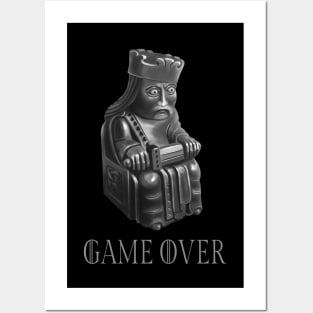 Game over_v2 Posters and Art